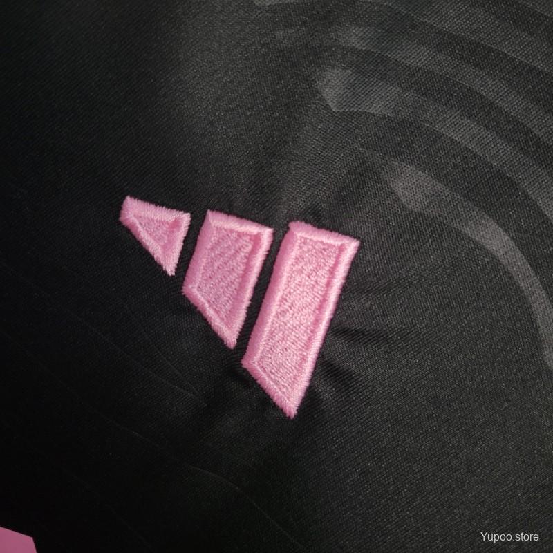 2023/2024 Inter Miami Away Black kit - Fan Version | GoatGears Store - LEAKITS