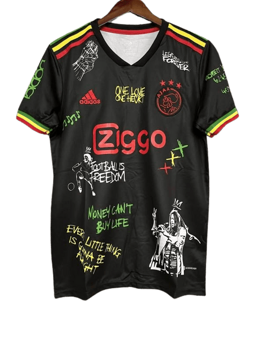 Bob marley ajax shirt special edition reggae quotes rastafari artwork LEAKITS Store