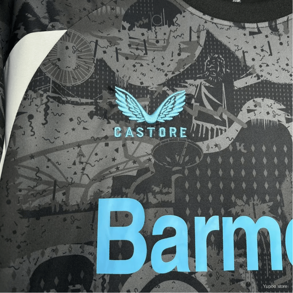 Bayer leverkusen third jersey 24/25 fan version camouflage innovation werkself heritage design