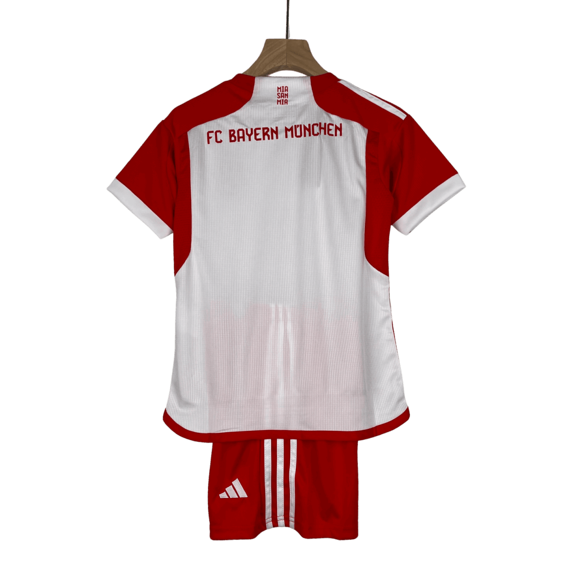 Youth Bayern München jersey 2023 2024 home white red Bavarian heritage