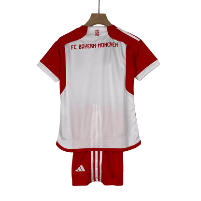 Youth Bayern München jersey 2023 2024 home white red Bavarian heritage