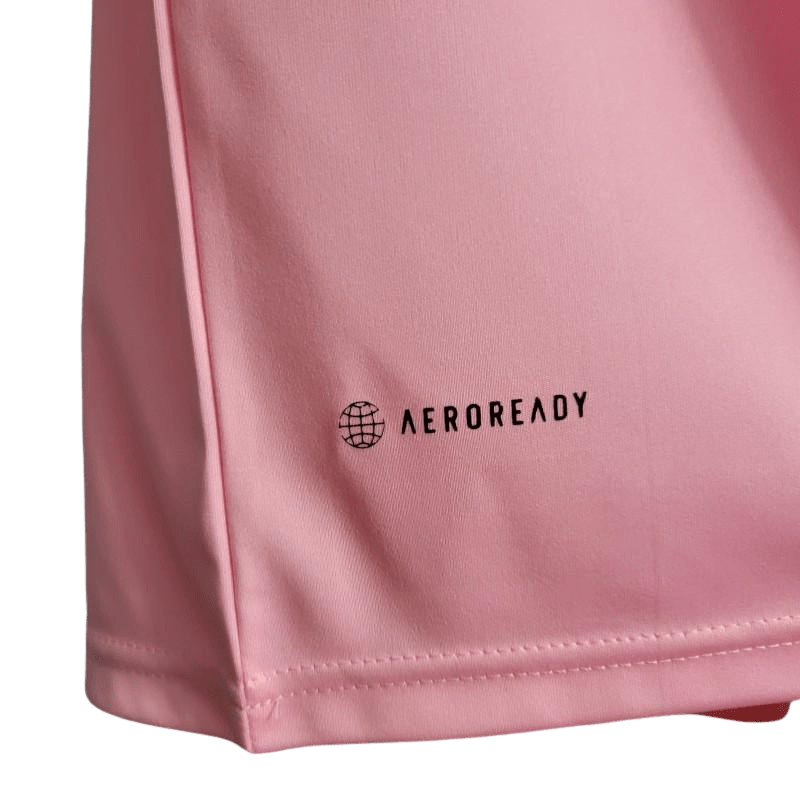 Inter Miami home kit 2023-24 pink Messi children's soccer kits MLS