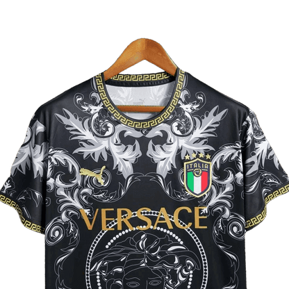 Versace italy jersey black special edition luxury design sophisticated fashion