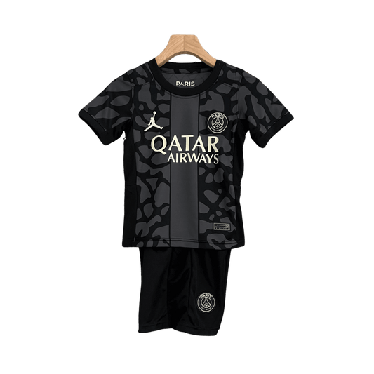 PSG Kids Jersey Third 2023/24 Black - LEAKITS