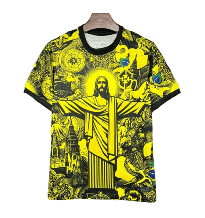 Brazil jesus kit yellow special edition christ the redeemer traditional religious LEAKITS Store