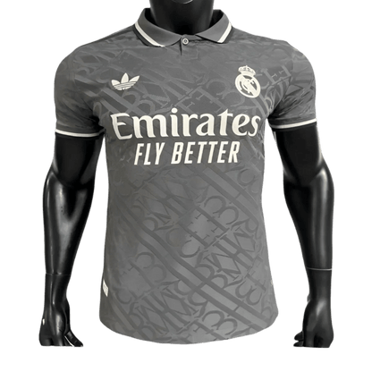24/25 Real Madrid Third Black Jersey - Player Version | GoatGears Store - LEAKITS