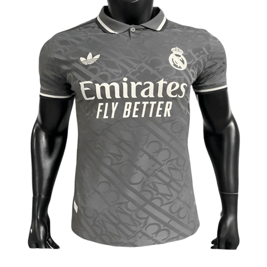 24/25 Real Madrid Third Black Jersey - Player Version | GoatGears Store - LEAKITS