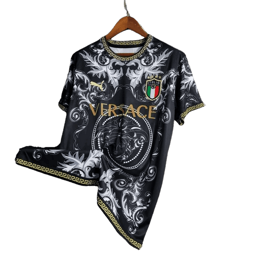 Italy versace kit black special edition contemporary luxury fashion azzurri heritage