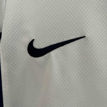 Kids England kit home white 23-24 navy trim Three Lions pride