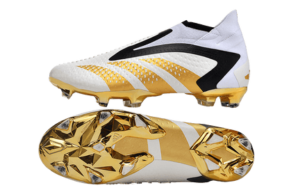Adidas Predator Accuracy+ FG x Jude Bellingham - White/Gold/Black - LEAKITS